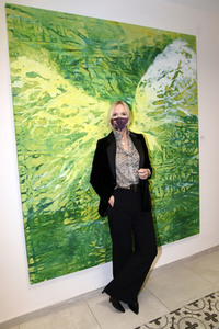 Vernissage 'Farb-Pracht' von Simone von Anhalt in München