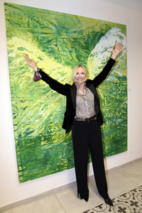 Vernissage 'Farb-Pracht' von Simone von Anhalt in München