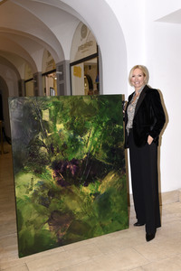 Vernissage 'Farb-Pracht' von Simone von Anhalt in München