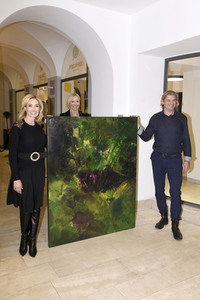 Vernissage 'Farb-Pracht' von Simone von Anhalt in München