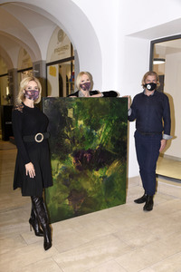 Vernissage 'Farb-Pracht' von Simone von Anhalt in München