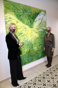 Vernissage 'Farb-Pracht' von Simone von Anhalt in München