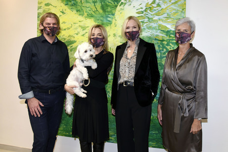 Vernissage 'Farb-Pracht' von Simone von Anhalt in München