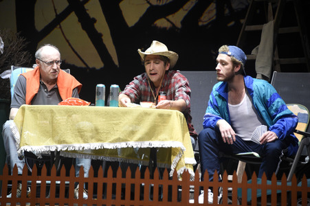 Theaterprobe 'Ein seltsames Paar' in Berlin