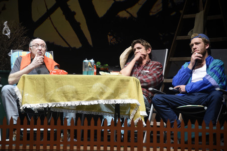 Theaterprobe 'Ein seltsames Paar' in Berlin