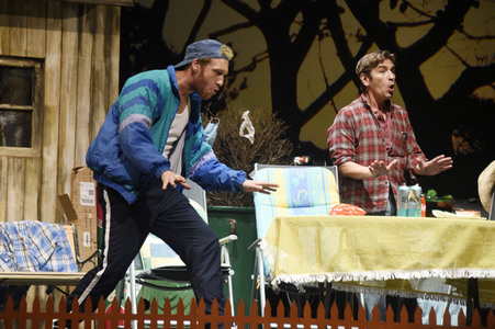 Theaterprobe 'Ein seltsames Paar' in Berlin