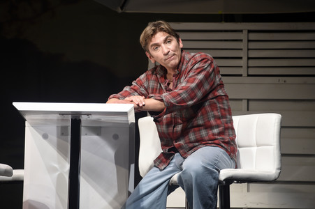 Theaterprobe 'Ein seltsames Paar' in Berlin