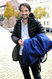 Ankunft zur Talkshow 'Riverboat' in Leipzig