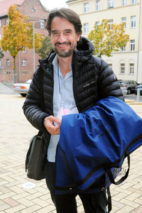 Ankunft zur Talkshow 'Riverboat' in Leipzig