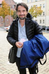 Ankunft zur Talkshow 'Riverboat' in Leipzig