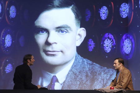 Theaterprobe 'Die Turing-Maschine' in Hamburg