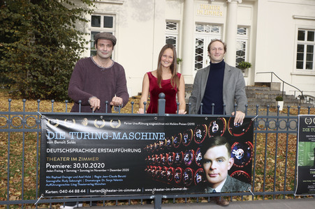 Theaterprobe 'Die Turing-Maschine' in Hamburg