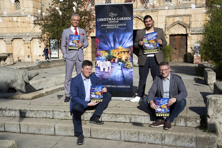 Pressekonferenz Christmas Garden 2020 in Hannover