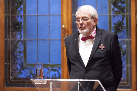 Verleihung des Verdienstkreuzes Erster Klasse an Harald Böhlmann in Hannover