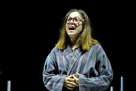 Theaterprobe 'Und sicher ist mit mir die Welt verschwunden' in Berlin