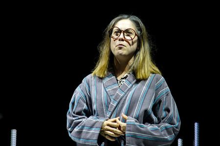 Theaterprobe 'Und sicher ist mit mir die Welt verschwunden' in Berlin