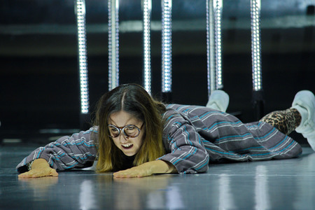 Theaterprobe 'Und sicher ist mit mir die Welt verschwunden' in Berlin