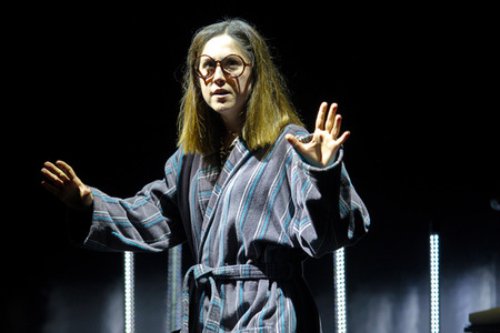 Theaterprobe 'Und sicher ist mit mir die Welt verschwunden' in Berlin