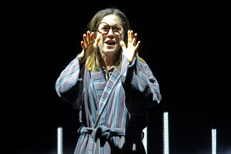 Theaterprobe 'Und sicher ist mit mir die Welt verschwunden' in Berlin