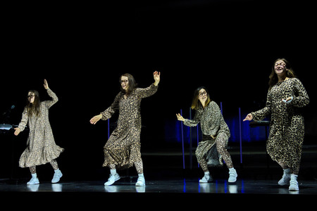 Theaterprobe 'Und sicher ist mit mir die Welt verschwunden' in Berlin