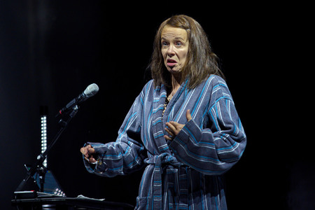 Theaterprobe 'Und sicher ist mit mir die Welt verschwunden' in Berlin