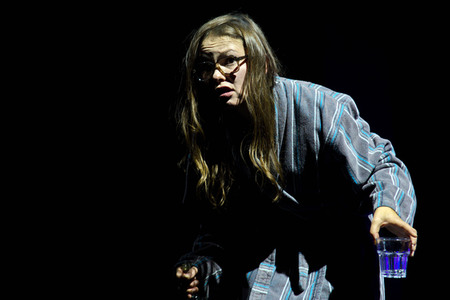 Theaterprobe 'Und sicher ist mit mir die Welt verschwunden' in Berlin