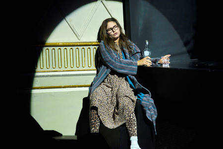 Theaterprobe 'Und sicher ist mit mir die Welt verschwunden' in Berlin