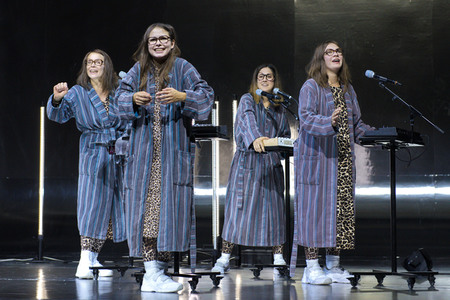 Theaterprobe 'Und sicher ist mit mir die Welt verschwunden' in Berlin