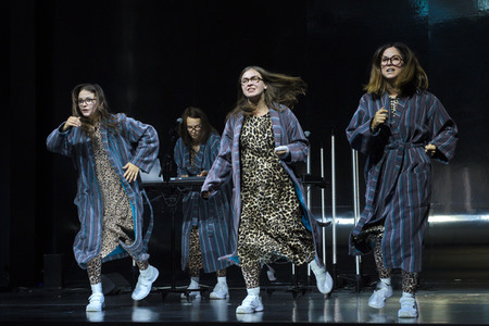 Theaterprobe 'Und sicher ist mit mir die Welt verschwunden' in Berlin