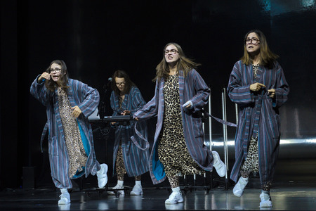 Theaterprobe 'Und sicher ist mit mir die Welt verschwunden' in Berlin