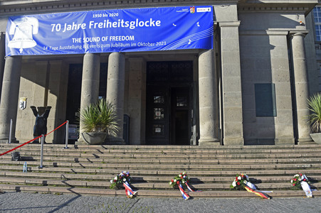 Fototermin 70 Jahre Freiheitsglocke in Berlin