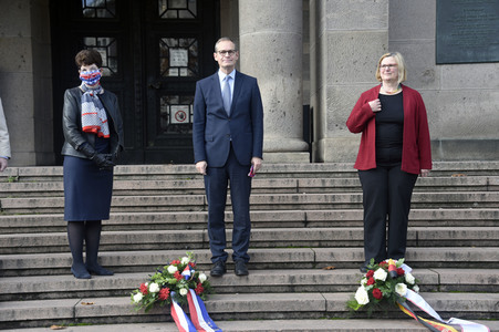 Fototermin 70 Jahre Freiheitsglocke in Berlin