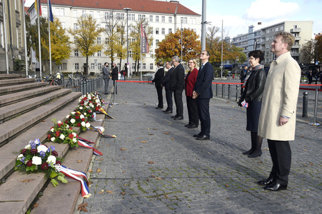Fototermin 70 Jahre Freiheitsglocke in Berlin