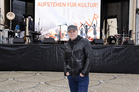 Kundgebung 'Aufstehen für Kultur' in München