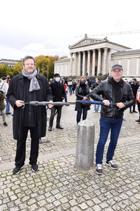 Kundgebung 'Aufstehen für Kultur' in München
