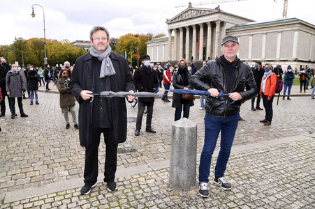 Kundgebung 'Aufstehen für Kultur' in München