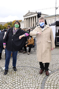 Kundgebung 'Aufstehen für Kultur' in München