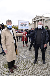 Kundgebung 'Aufstehen für Kultur' in München