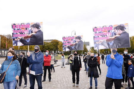 Kundgebung 'Aufstehen für Kultur' in München