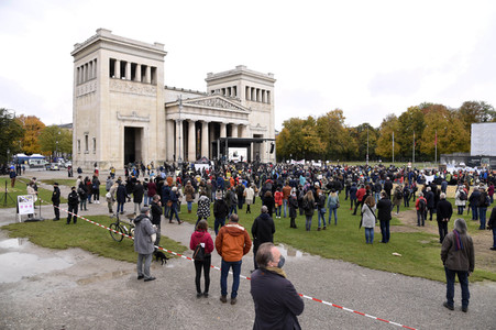 Kundgebung 'Aufstehen für Kultur' in München