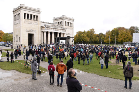 Kundgebung 'Aufstehen für Kultur' in München