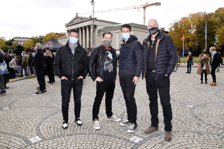 Kundgebung 'Aufstehen für Kultur' in München