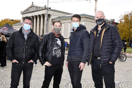 Kundgebung 'Aufstehen für Kultur' in München