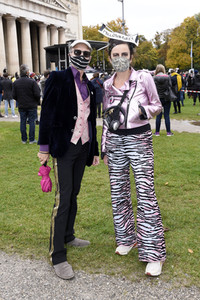 Kundgebung 'Aufstehen für Kultur' in München