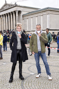 Kundgebung 'Aufstehen für Kultur' in München