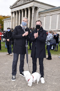 Kundgebung 'Aufstehen für Kultur' in München