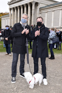 Kundgebung 'Aufstehen für Kultur' in München