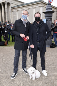 Kundgebung 'Aufstehen für Kultur' in München