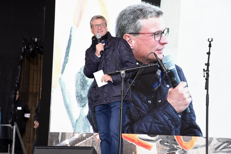 Kundgebung 'Aufstehen für Kultur' in München