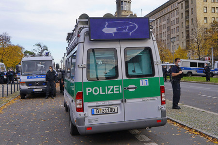 Demonstration gegen die Corona-Maßnahmen in Berlin